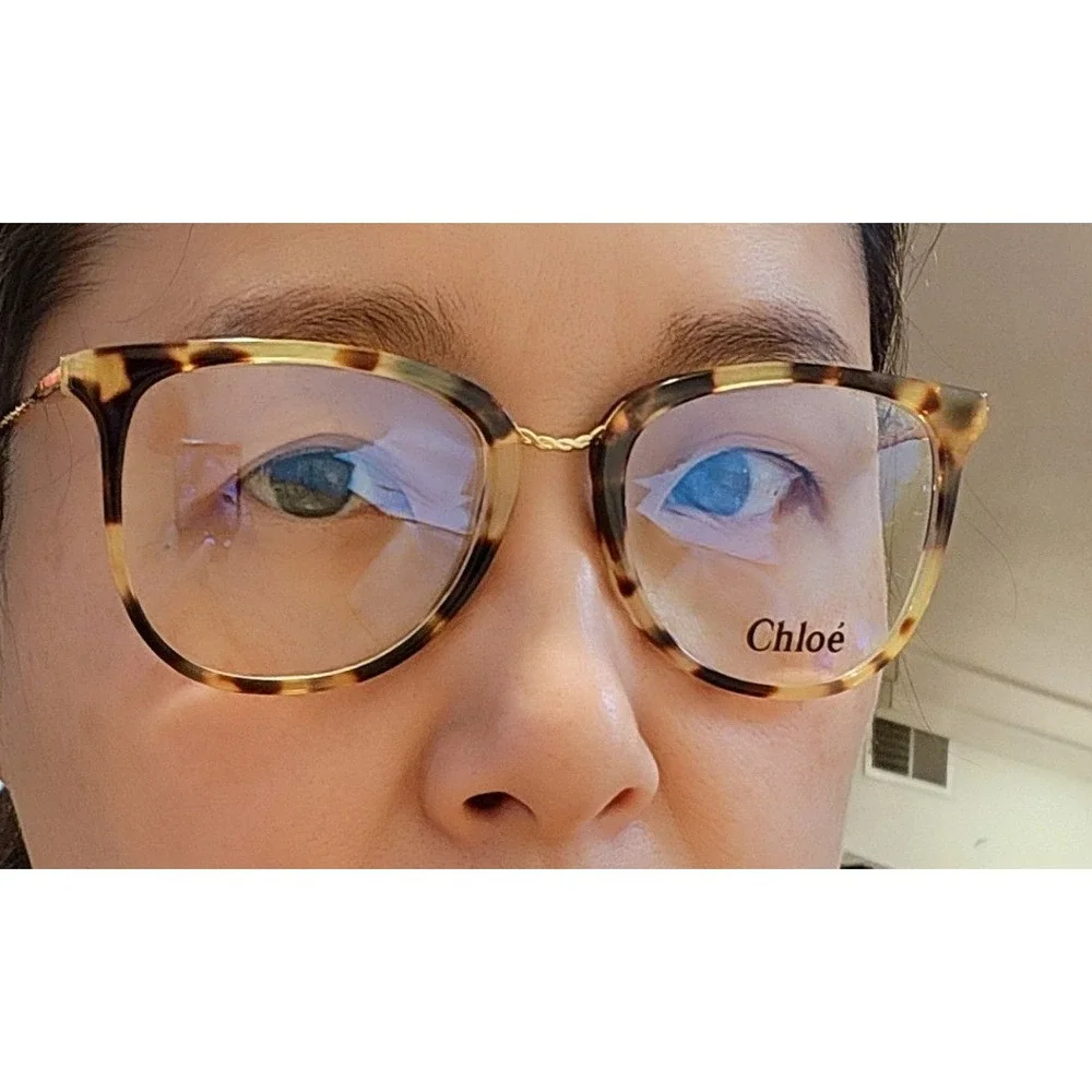 Chloe CE2731 Eyeglasses Tortoise Gold Twist Arm 53-18‎ Italy Frames